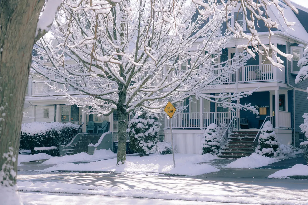 Residential snow plowing service in Cedar Rapids, Iowa